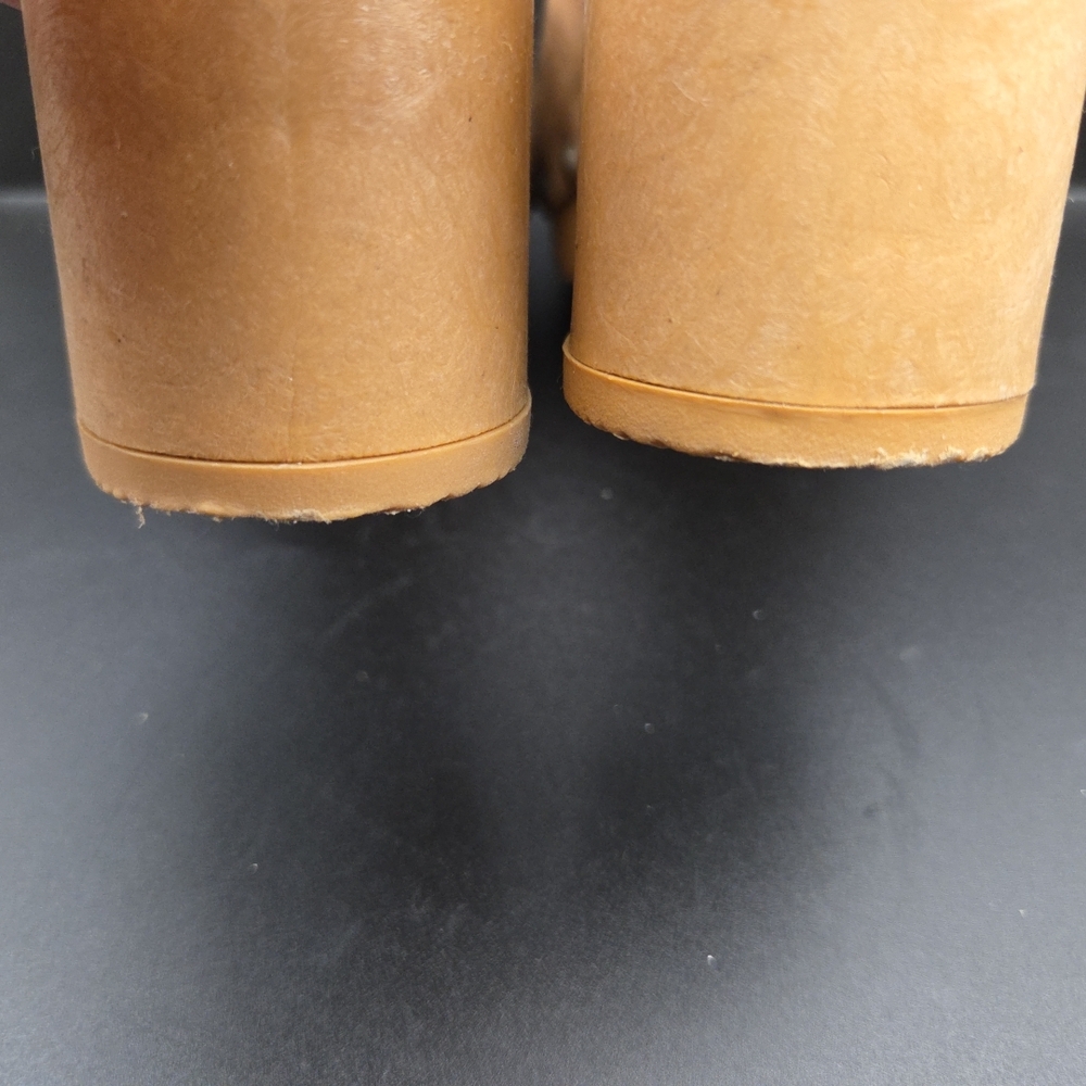 MB Brown Leather Women's Mules - Picture 11 of 16